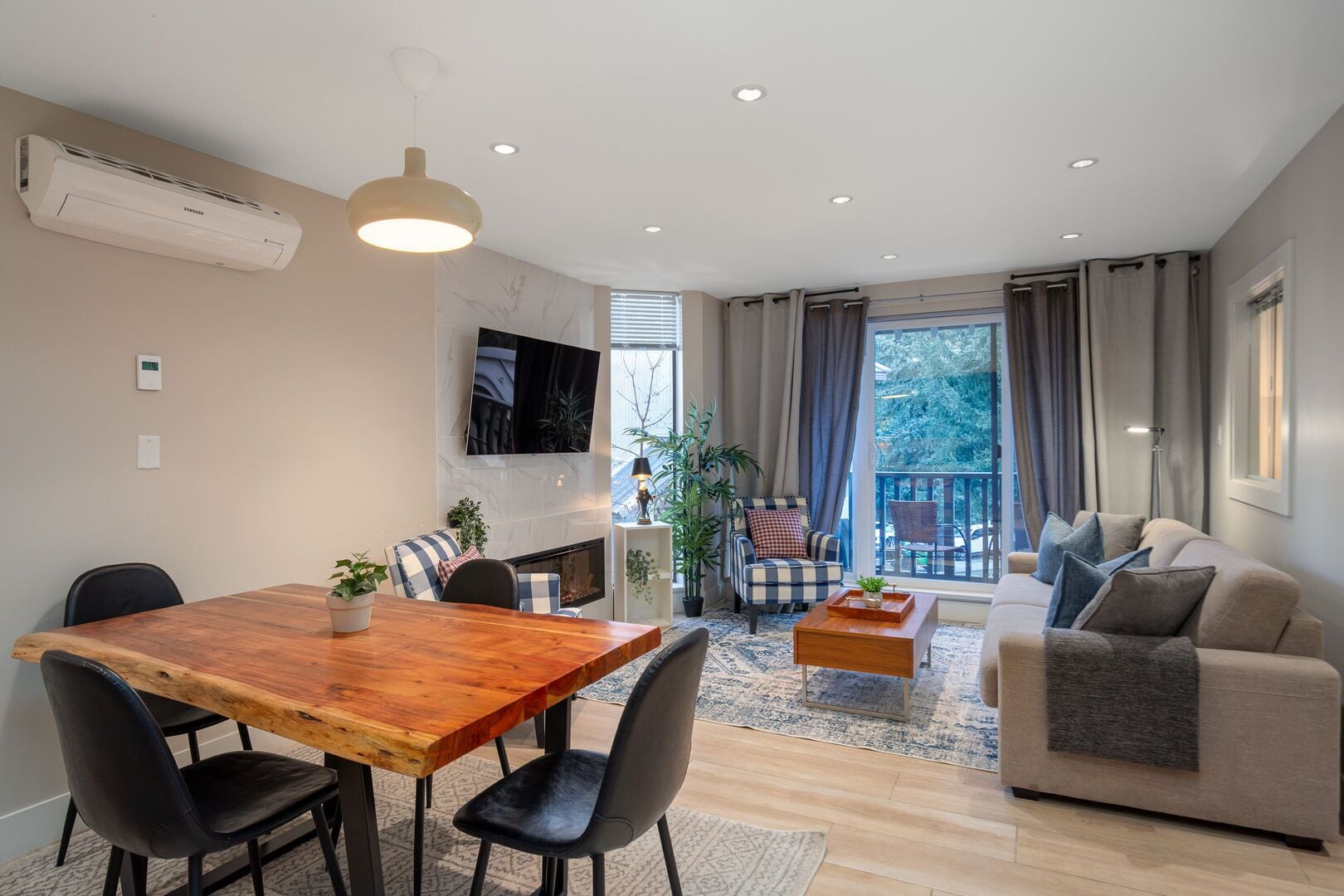 Älytelevisio, takka