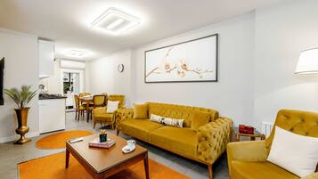Standard-Apartment, Stadtblick | Wohnbereich