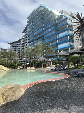 Apartment | Property grounds - Britain in the Sun at Luxurious Ocean Village (Gibraltar)