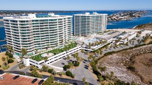 Exterior - Family-Friendly Two Bedroom Unit with Phenomenal Gulf and Bay Views. Complimentary Boat Slip! (Orange Beach)