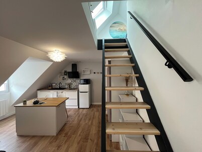Studio Scandinave - Duplex - Hyper Centre