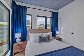 1 soveværelse, skrivebord, strygejern/strygebræt, Wi-Fi