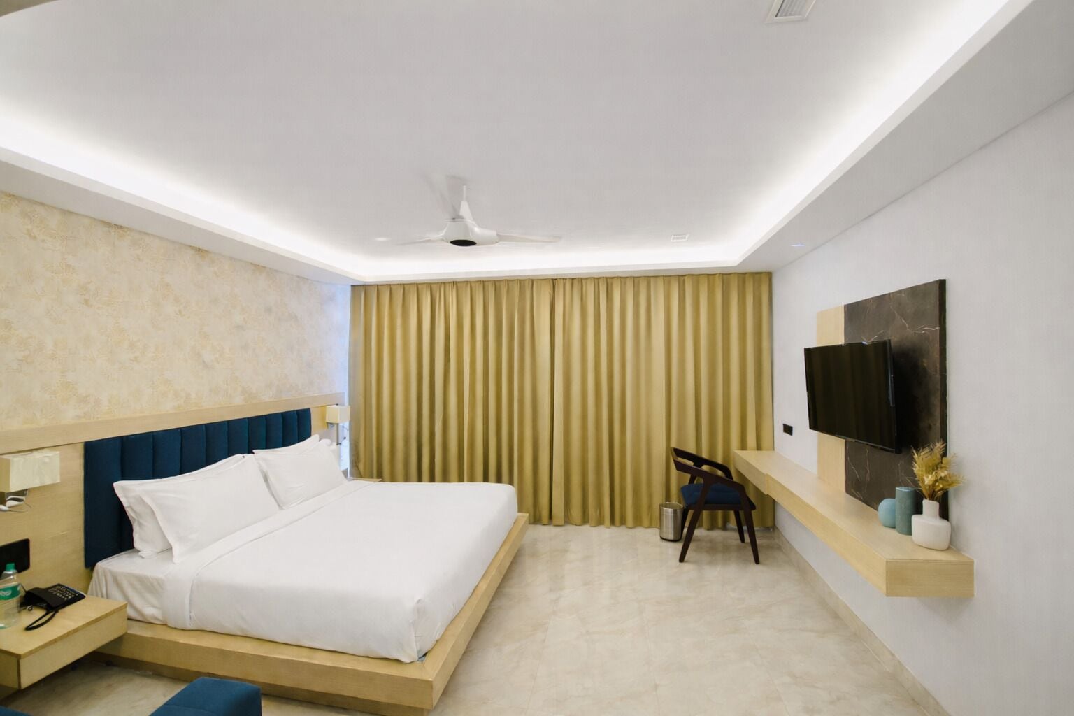 Executive-rum | Mörkläggningsgardiner, strykjärn/strykbräda och gratis wi-fi