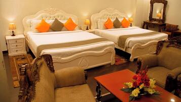 Kahden hengen deluxe-huone | Ilmainen Wi-Fi