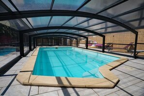 Outdoor pool, a heated pool - Maison Piscine 10 Couchages Pornichet Baie de La Baule (Pornichet)