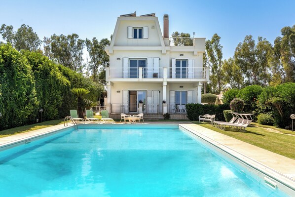 Voorkant van accommodatie