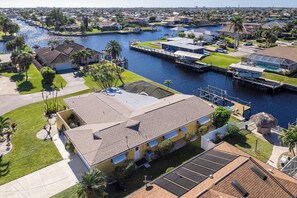 Exterior - New! Gulf Breeze Haven: Pet Friendly | Heated Pool & Spa | Gulf Access (Cape Coral)