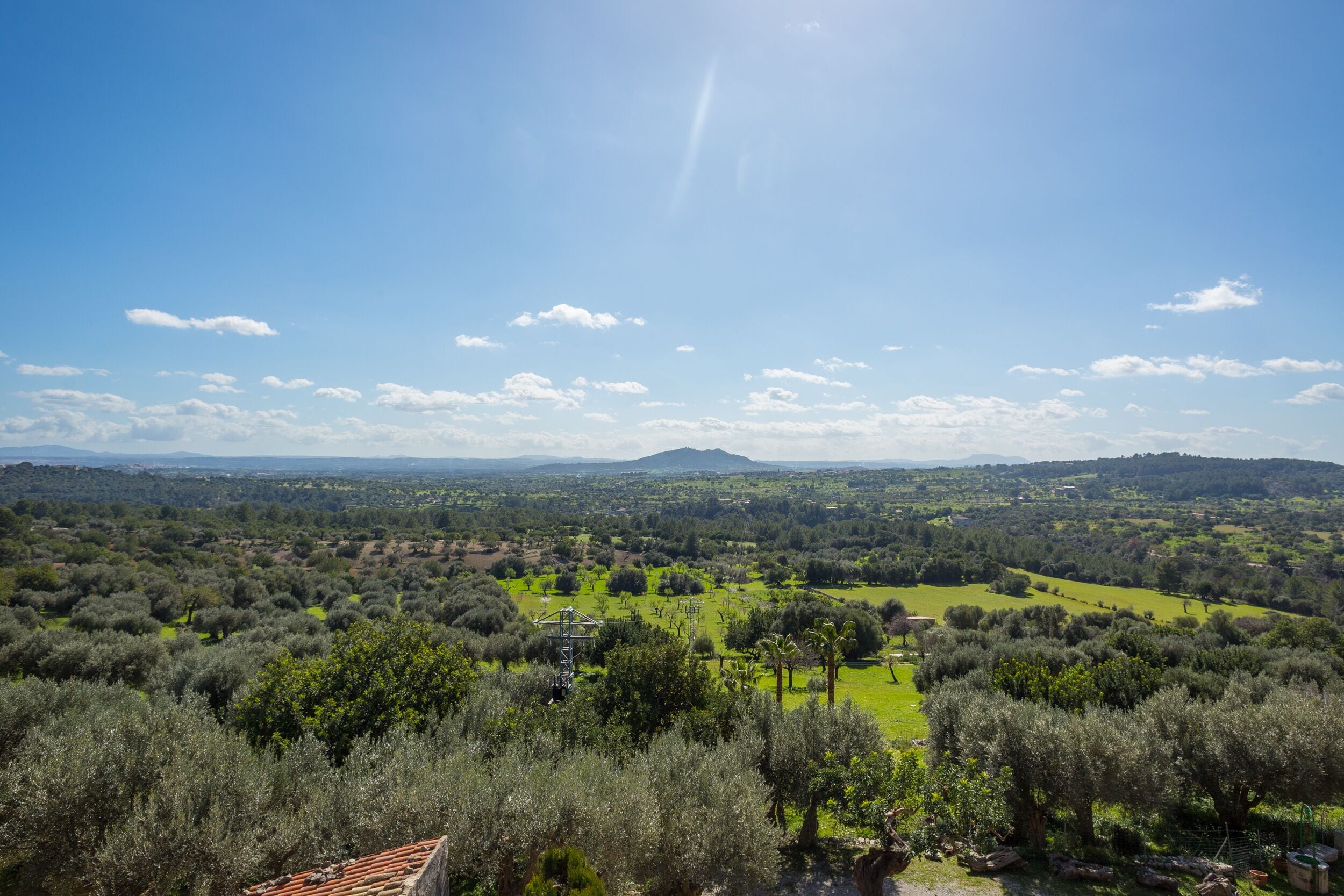 Vue depuis l’hébergement