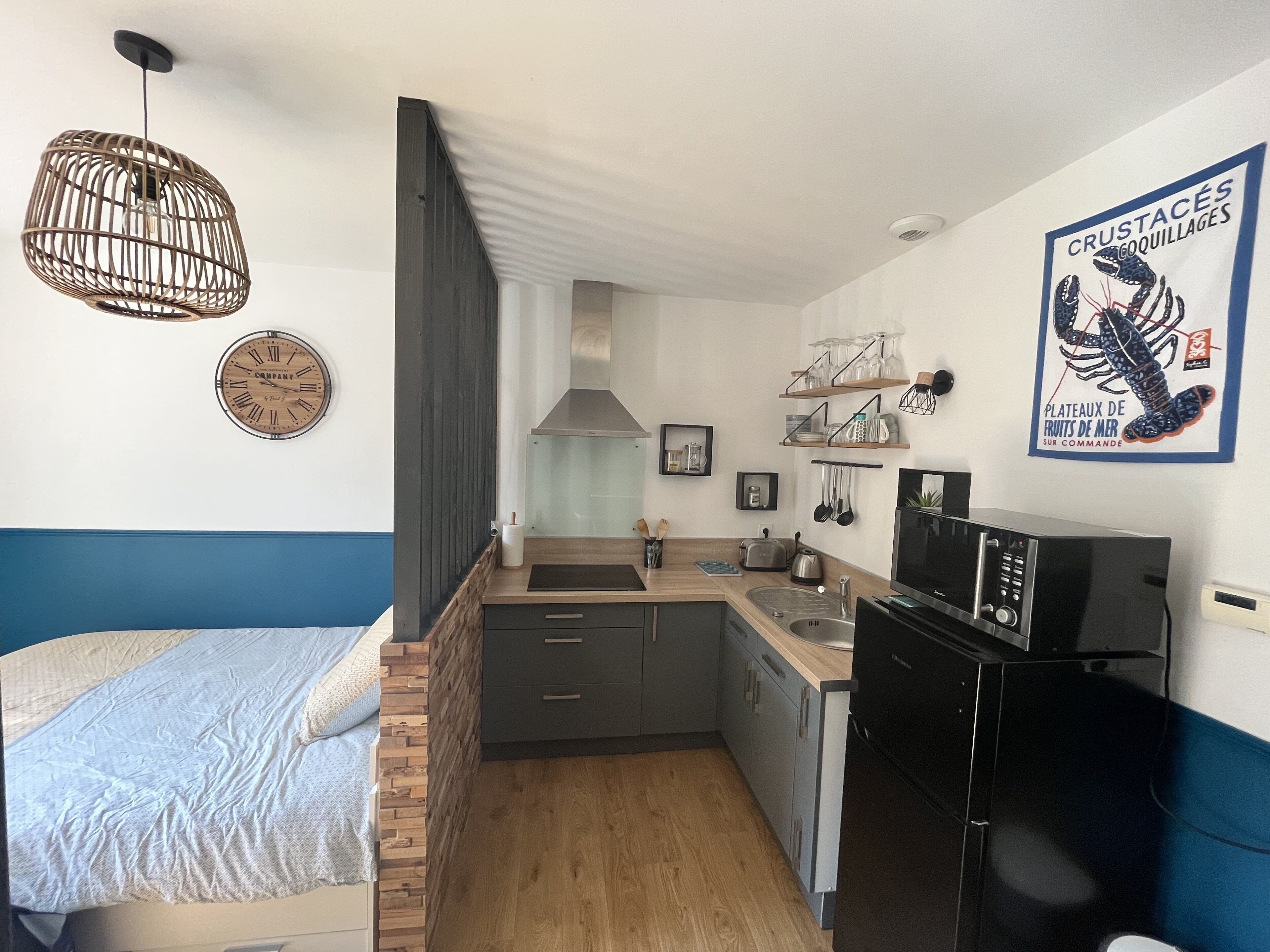 1 bedroom, Internet, bed sheets