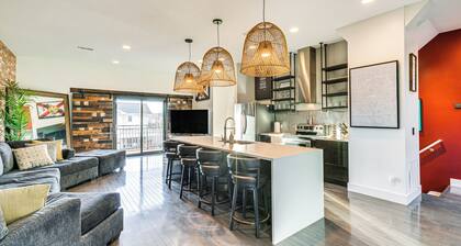 Stylish Omaha Home w/ Balcony - 2 Mi to Downtown!
