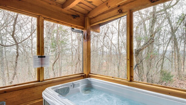 Unclassified image, 1 of 25, button - Sevierville Log Cabin w/ Hot Tub Near Dollywood! (Sevierville)