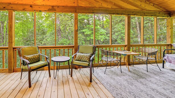 Unclassified image, 1 of 35, button - Smoky Mountain Cabin w/ Fire Pit & Stunning Views! (Andrews)