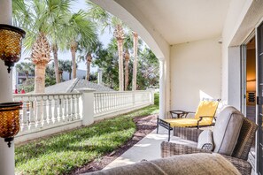 Terrace/patio - St Augustine Condo w/ Pool & Beach Access! (St. Augustine)