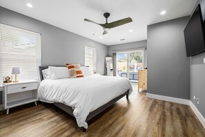 5 bedrooms, iron/ironing board, travel crib, free WiFi