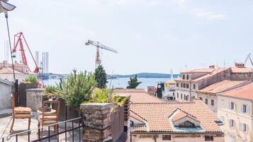 Vue depuis lâhĂ©bergement