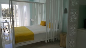 1 chambre, lit parapluie, Wi-Fi, draps fournis