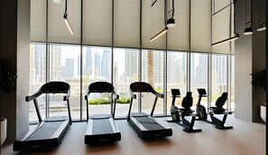 Fitness facility - Beautiful 1BR at Forte Tower 2 Downtown Dubai by Deluxe Holiday Homes (Dubai)