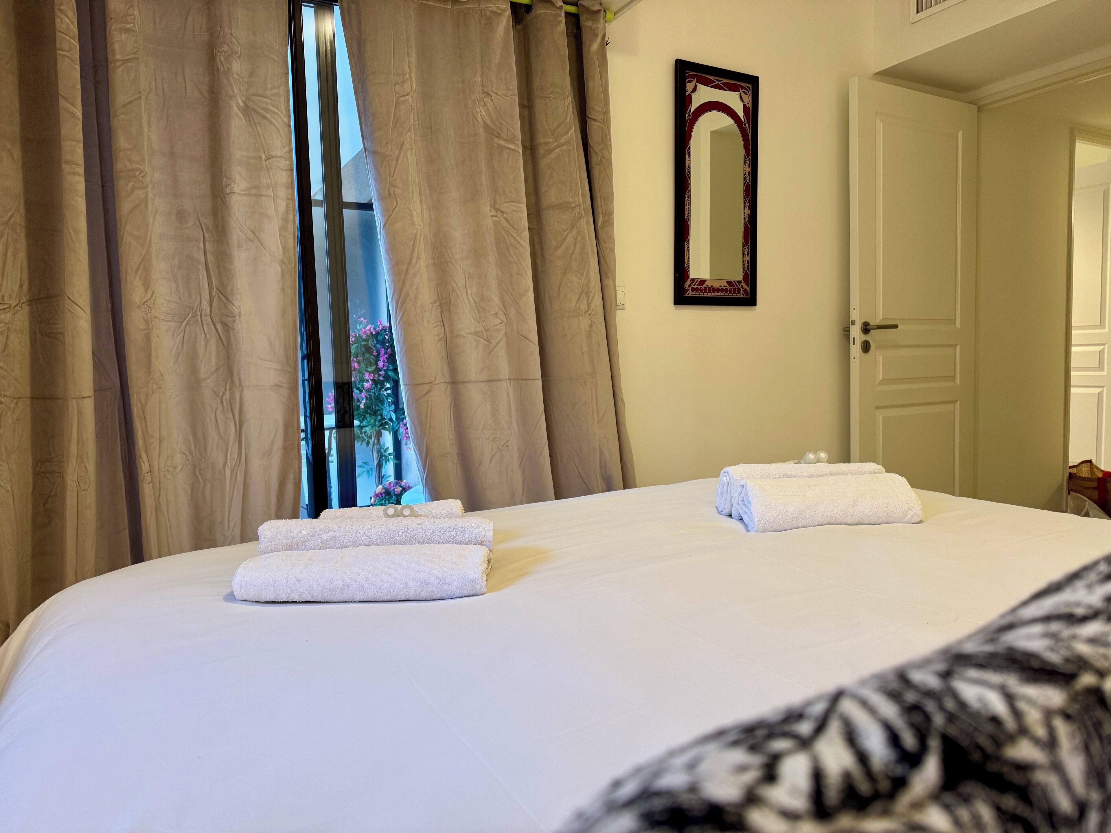 3 bedrooms, iron/ironing board, free WiFi, bed sheets