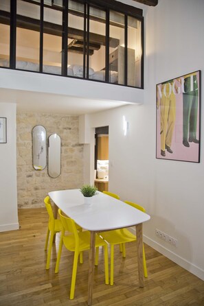 Dining - Modern Loft Saint Germain Luxembourg Odéon (Paris)