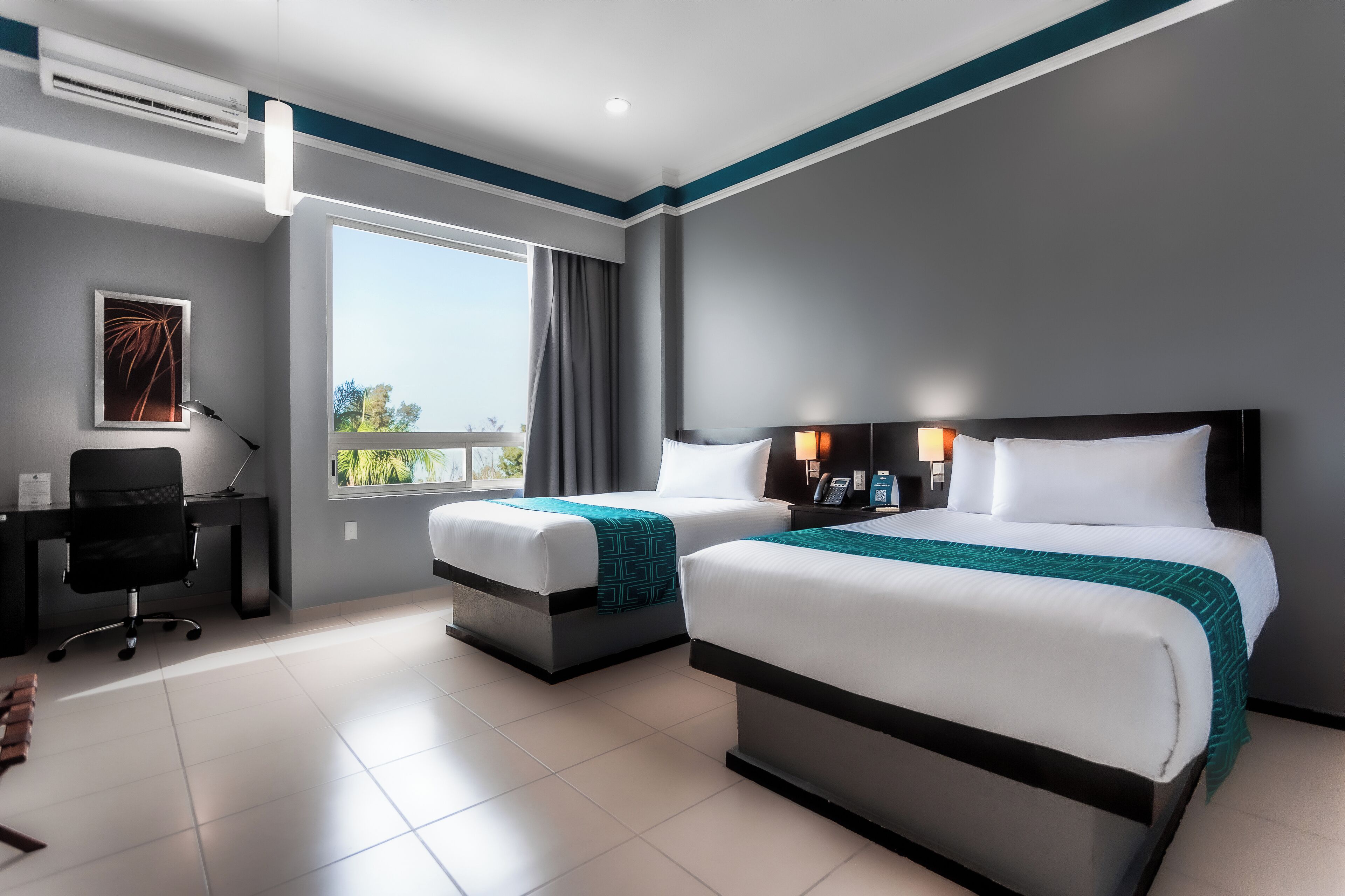 Deluxe Double Room | Hypo-allergenic bedding, minibar, in-room safe, individually decorated