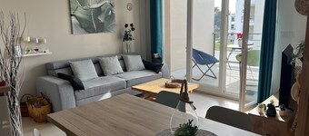 Très bel Appartement de Standing Pour 3 Personnes Avec Piscine Dans Résidence