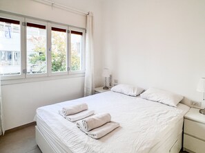 Comfort-Apartment | 1 Schlafzimmer, Bügeleisen/Bügelbrett, Babybetten, kostenloses WLAN