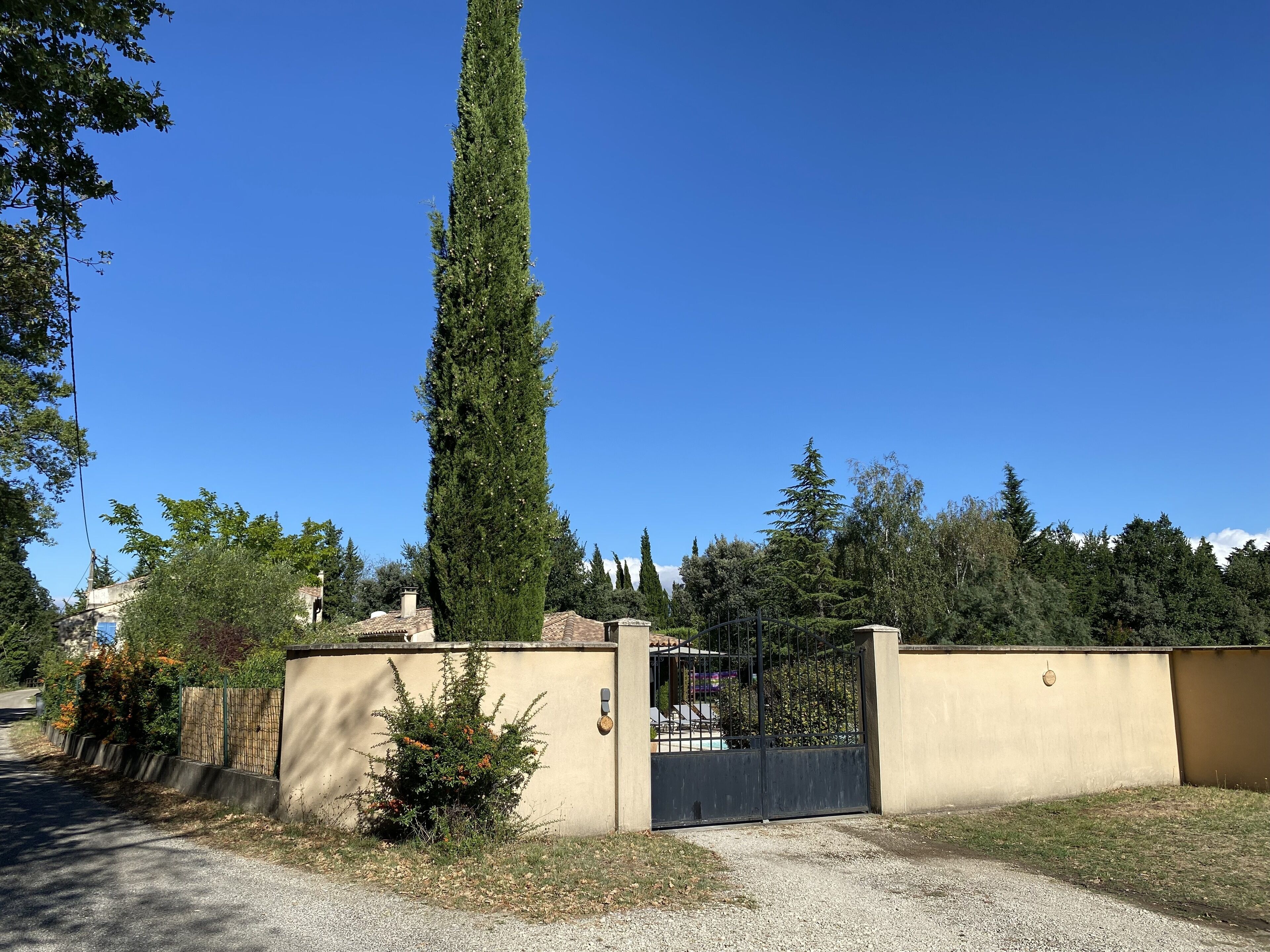 Enceinte de l’hébergement