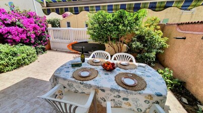 Maisonnette Climatisée 3☆ Accès Direct Plage Grazel.