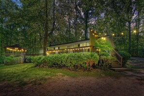 Exterior - Lakefront Retreat: Hot Tub, EV Charger, Gazebo, Dock & Outdoor Chimney! (Spotsylvania Courthouse)