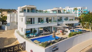 Exterior - Fig Tree Bay Residences 6,Central Protaras, Heated Pool ,Elevator,Jacuzzi,Sauna  (Protaras)