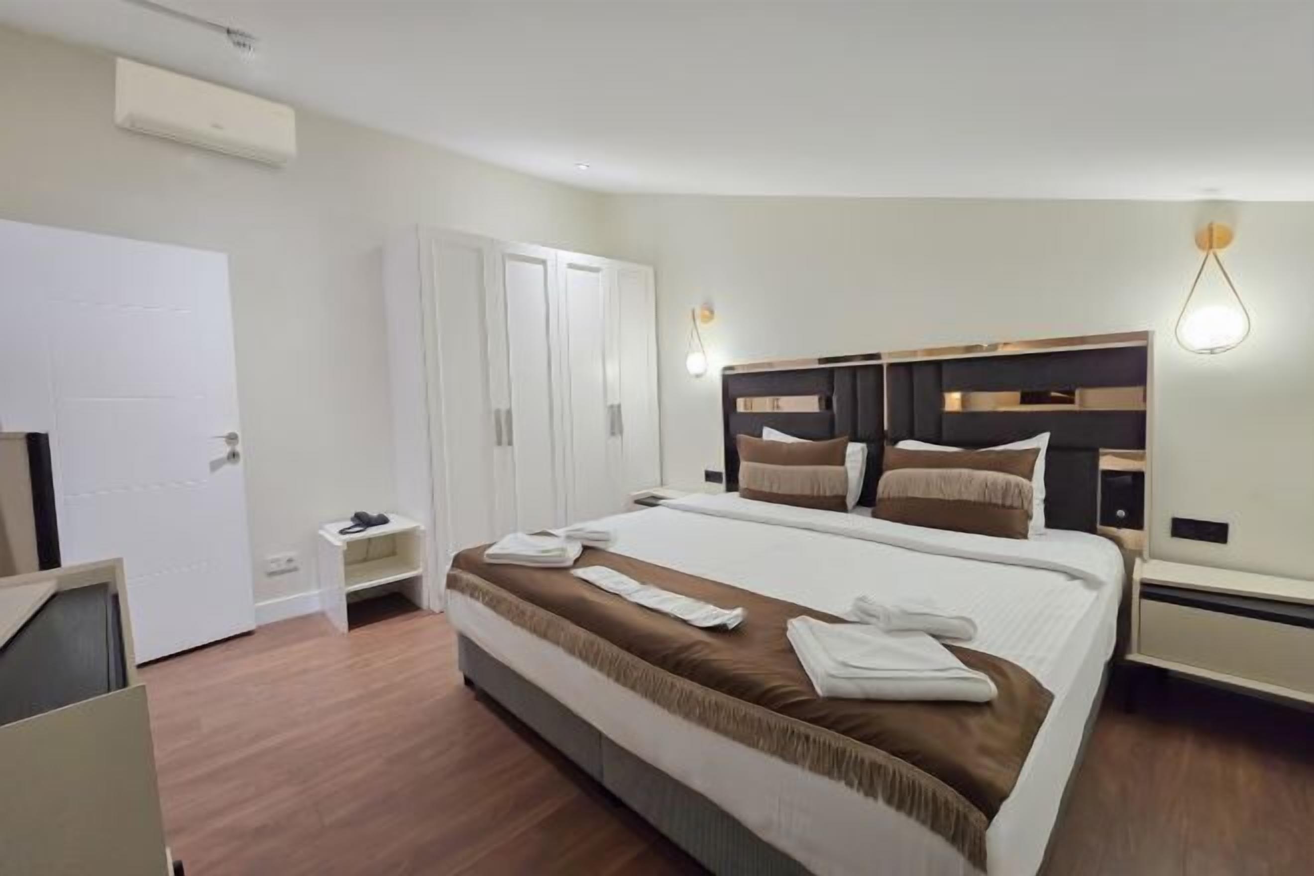 埃及棉床单、高档床上用品、记忆海绵床垫、迷你吧