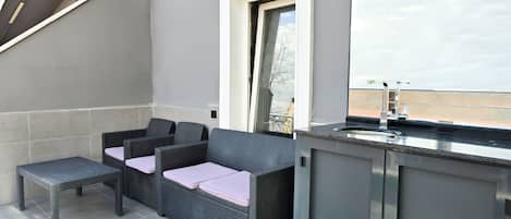 Appartement Penthouse | Terrasse/patio