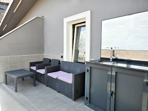 Penthouse | Terrace/patio