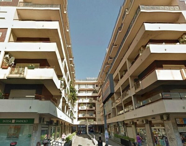 Fassade der Unterkunft