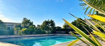 Villa Pomelo - SPA - Piscine - Climatisation - Wifi - 2 Chambres - 1.5km Plage