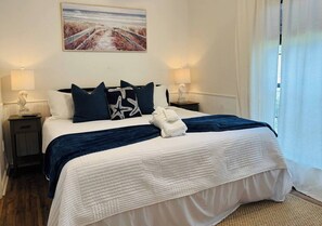 3 bedrooms, iron/ironing board, travel cot, WiFi