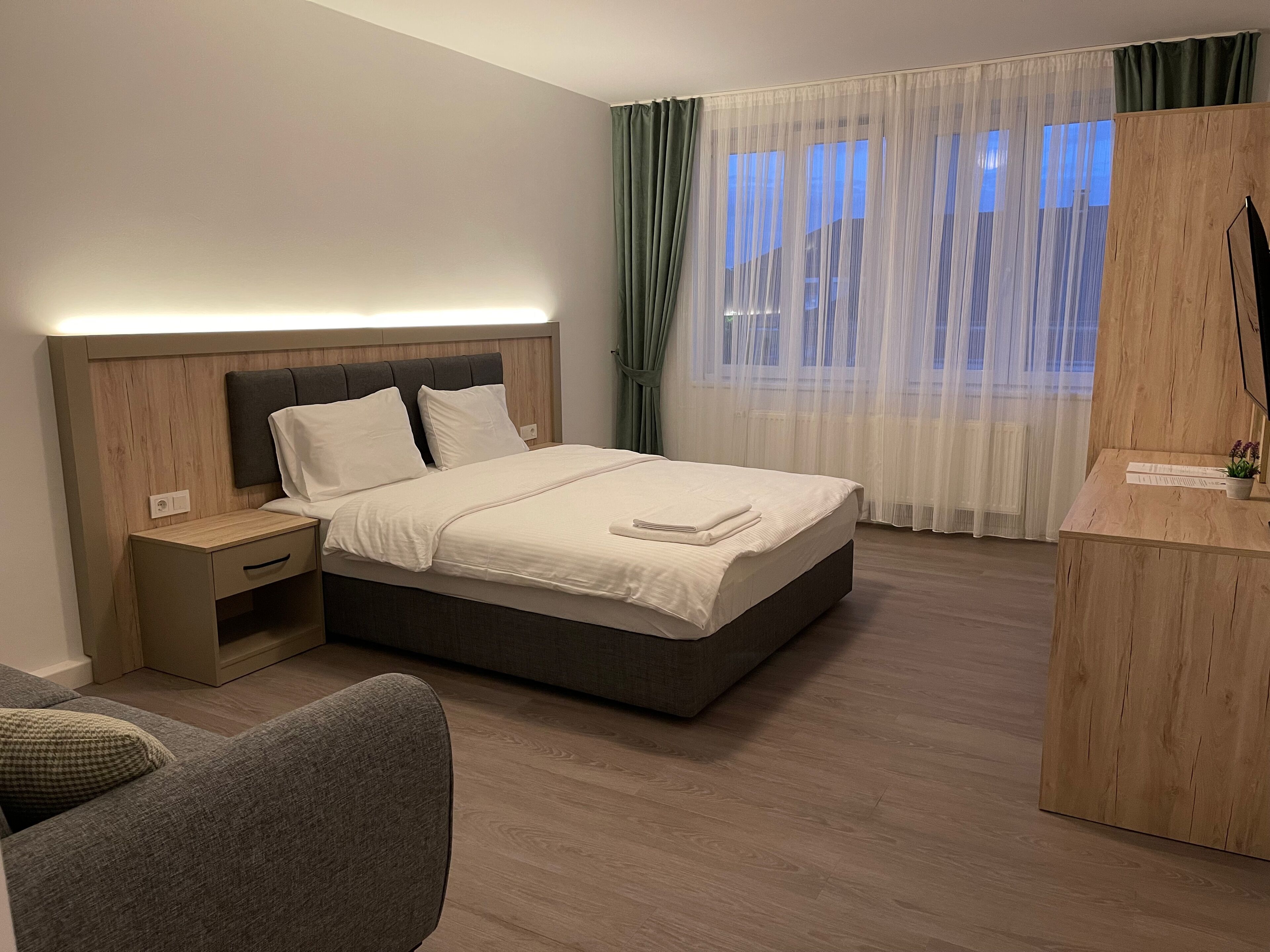 Comfort-Apartment | 1 Schlafzimmer, hochwertige Bettwaren, schallisolierte Zimmer