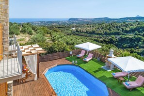 Pool - Villa Ourania Klio - Two Bedroom Villa, Sleeps 4 (Crete)