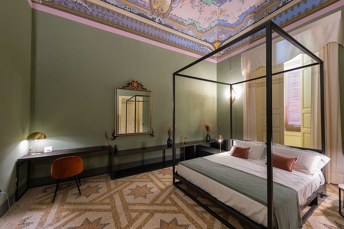 Deluxe studio suite | Lakens van Egyptisch katoen, luxe beddengoed, Select Comfort-bedden