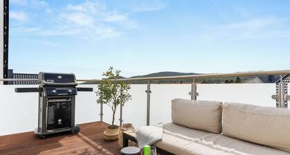 212 m² FeelGood holiday home with 2 apartments, garden, terrace, grill & sauna!