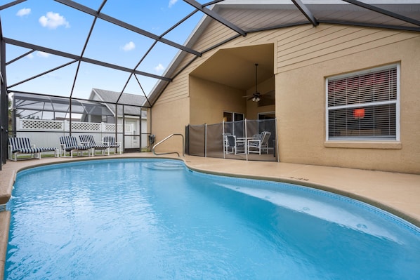 Piscine chauffée