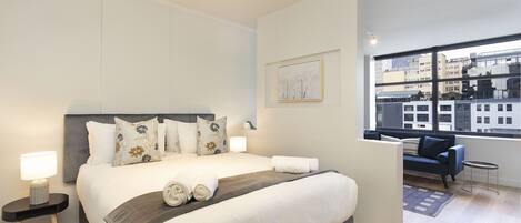 1 soverom, wi-fi (inkludert) og sengetøy