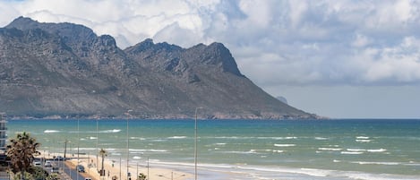 En la playa