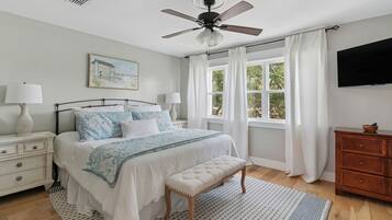 4 habitaciones, tabla de planchar con plancha y cuna de viaje