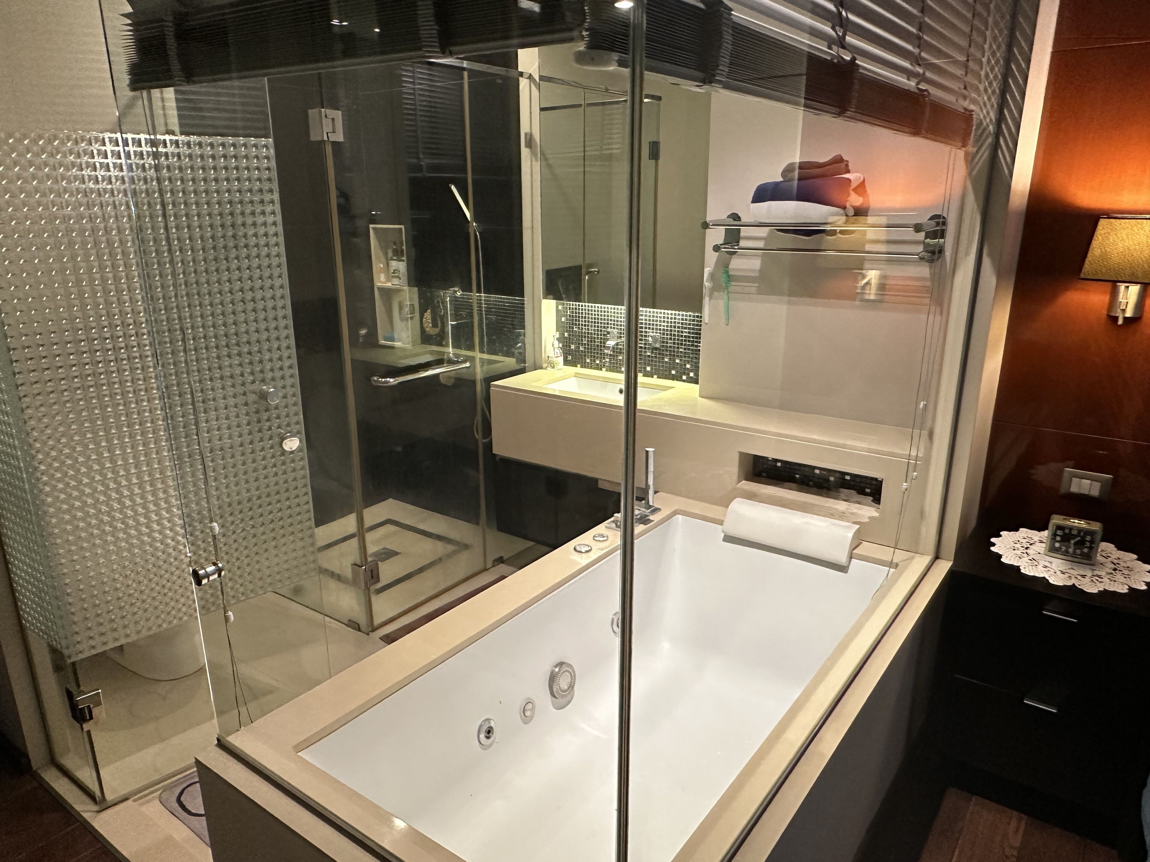 Boblebadekar, håndklæder, Sæbe, Shampoo