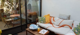 L'Estivale, casa de pescadores con aire acondicionado y veranda