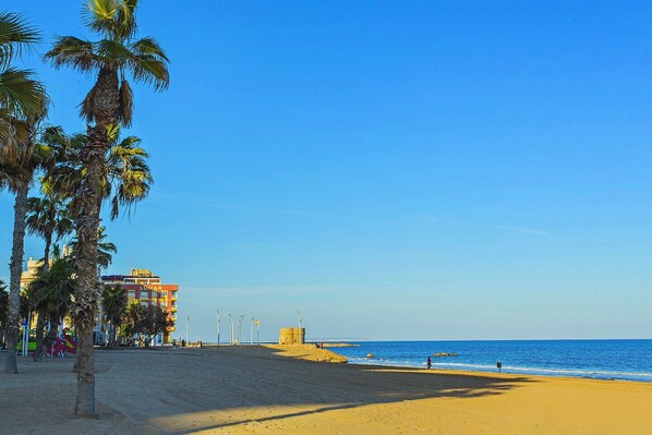Ubicación a pie de playa