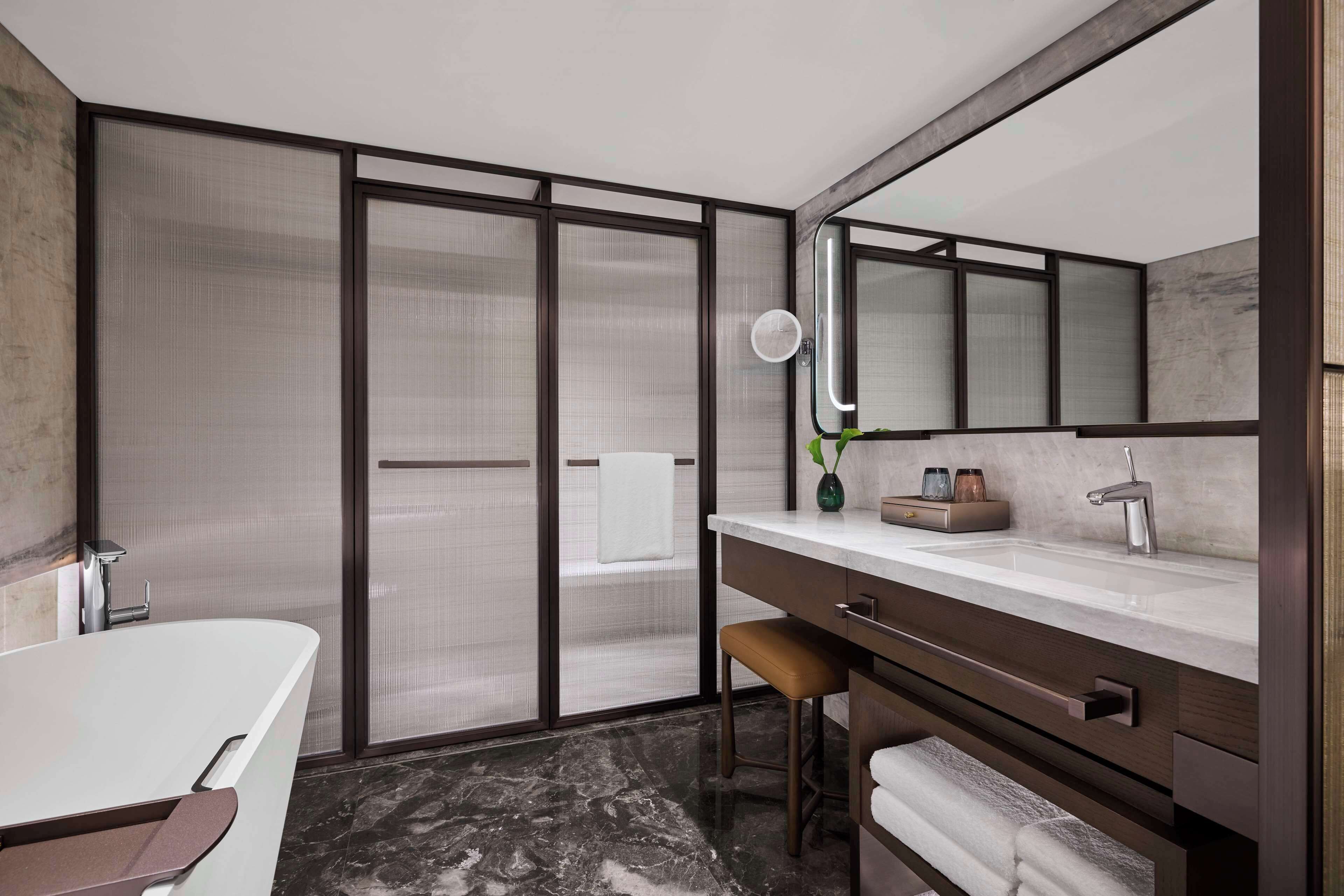 Douche de la salle de bain