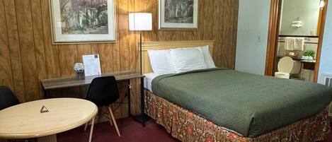 Chambre, 1 grand lit, non-fumeurs | 1 chambre, literie de qualité supérieure, minibar, bureau