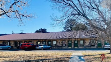 Fachada de la propiedad